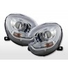 Headlight set Xenon Daylight LED DRL look Mini Countryman R60 10 17 chrome
