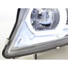 Daylight headlight LED DRL look BMW 3 series E90 E91 05 08 chrome