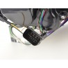 Headlight set Xenon Daylight LED DRL look BMW 3 series E90 E91 05 08 chrome