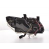 Headlight set Xenon Daylight LED daytime running lights BMW 3 series E92 E93 06 10 black