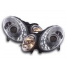 Daylight headlight LED DRL look Mercedes E Class 211 02 06 chrome