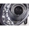 Daylight headlight LED DRL look Mercedes E Class 211 02 06 chrome