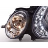 Daylight headlight LED DRL look Mercedes E Class 211 02 06 chrome