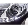 Daylight headlight LED DRL look Mercedes SLK 171 04 11 chrome