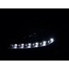 Daylight headlight LED daytime running lights Mercedes SLK R171 black