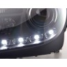Daylight headlight LED daytime running lights Mercedes SLK R171 black