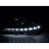 Daylight headlight LED DRL look Mercedes C Class type W204 07 10 chrome