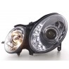 Daylight headlight LED DRL look Mercedes E Class type W211 02 06 chrome