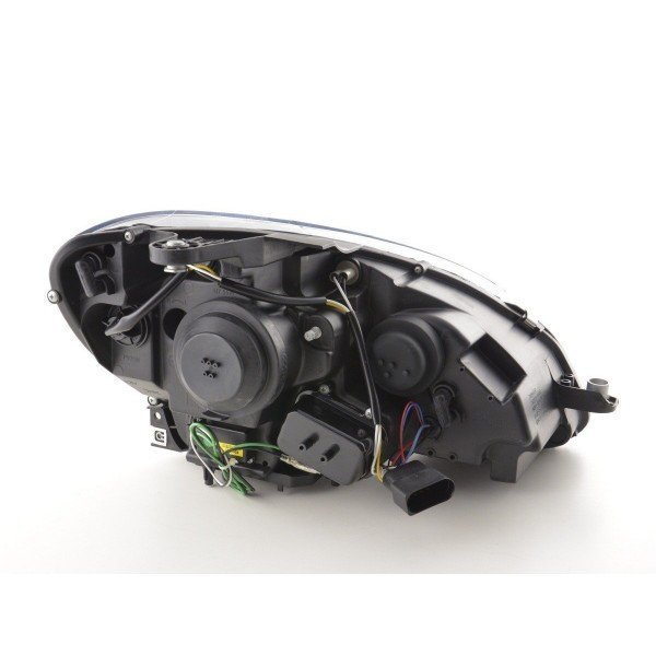 Daylight headlight LED DRL look Mercedes C Class W204 07 10 black