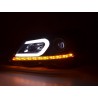 Daylight headlight LED DRL look Mercedes C Class W204 11 14 black