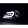 Daylight headlight LED DRL look Mercedes C Class W204 11 14 chrome