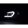 Daylight headlight LED DRL look Mercedes C Class W204 11 14 black