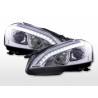 Daylight headlight LED DRL look Mercedes Benz S Class 221 05 09 chrome