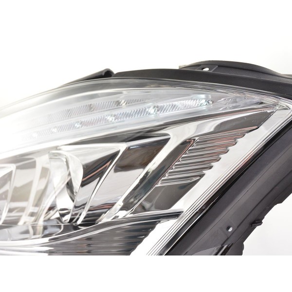 Daylight headlight LED DRL look Mercedes Benz S Class 221 05 09 chrome