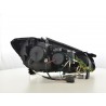 Daylight headlight LED DRL look Mercedes Benz S Class 221 05 09 black