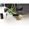 Daylight headlight LED DRL look Mercedes Benz S Class 221 05 09 black