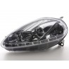 Daylight headlights LED daytime running lights Fiat Grande Punto 199 05 08 chrome