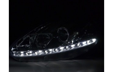 Daylight headlight LED daytime running lights Fiat Grande Punto 199 chrome