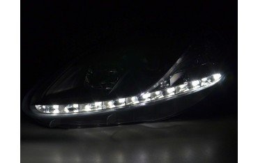 Daylight headlight LED daytime running lights Fiat Grande Punto 199 black