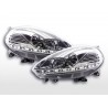 Daylight headlight LED daytime running lights Fiat Punto Evo 09 chrome