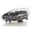 Daylight headlight LED daytime running lights Fiat Punto Evo 09 chrome