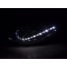 Daylight headlight LED DRL look Fiat Bravo type 198 07 chrome