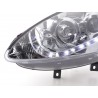 Daylight headlight LED DRL look Fiat Bravo type 198 07 chrome