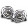 Headlights in xenon look Fiat 500 type 312 from 2010 chrome