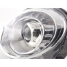 Headlights in xenon look Fiat 500 type 312 from 2010 chrome
