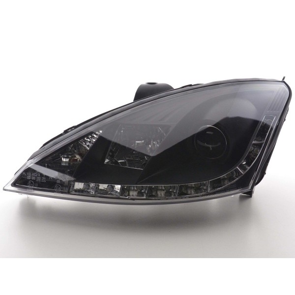 Daylight headlight LED daytime running lights Ford Focus 1 C170 black