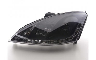 Daylight headlight LED daytime running lights Ford Focus 1 C170 black