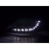Daylight headlight LED DRL look Ford Focus 3 4 5 door 01 04 chrome for right hand drive vehicles