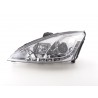 Daylight headlight LED DRL look Ford Focus 3 4 5 door 01 04 chrome for right hand drive vehicles