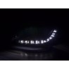Daylight headlight LED DRL look Ford Focus 3 4 5 door 01 04 black for right hand drive vehicles