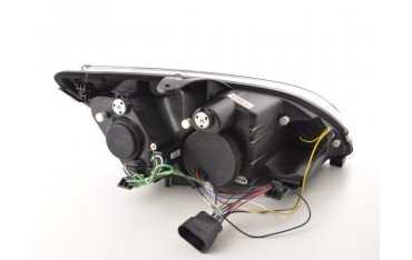 Daylight headlight LED DRL look Ford Focus 4 5 door 05 08 chrome for right hand drive vehicles