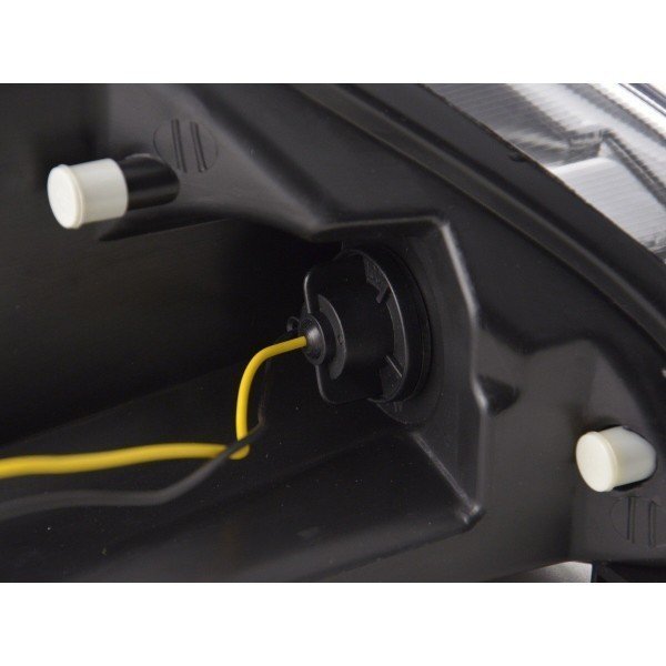 Daylight headlight LED DRL look Ford Focus 4 5 door 05 08 chrome for right hand drive vehicles