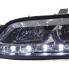 Daylight headlight LED daytime running lights Opel Vectra B 99 02 chrome