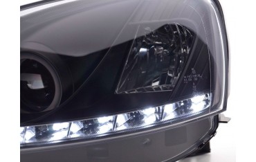 Daylight headlight LED daytime running lights Opel Corsa C 01 06 black