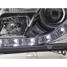 Daylight headlight LED DRL look Opel Vectra C 02 05 chrome