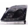Daylight headlight LED DRL look Opel Vectra C 02 05 black