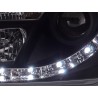 Daylight headlight LED DRL look Opel Vectra C 02 05 black
