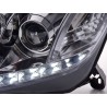 Daylight headlight LED daytime running lights Opel Astra H 2004 2009 chrome