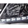 Daylight headlight LED daytime running lights Opel Astra H 2004 2009 chrome