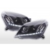 Daylight headlight LED daytime running lights Opel Astra H 2004 2009 black