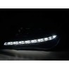 Daylight headlight LED daytime running lights Opel Astra H 2004 2009 black