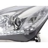Daylight headlight LED daytime running light Opel Astra H 04 09 chrome