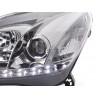 Daylight headlight LED DRL look Opel Astra H 04 10 chrome for right hand drive