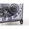 Daylight headlight LED DRL look Opel Vectra C 02 05 chrome for right hand drive
