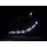 Daylight headlight LED DRL look Opel Vectra C 02 05 black for right hand drive vehicles