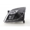 Daylight headlight LED DRL look Opel Vectra C 02 05 black for right hand drive vehicles
